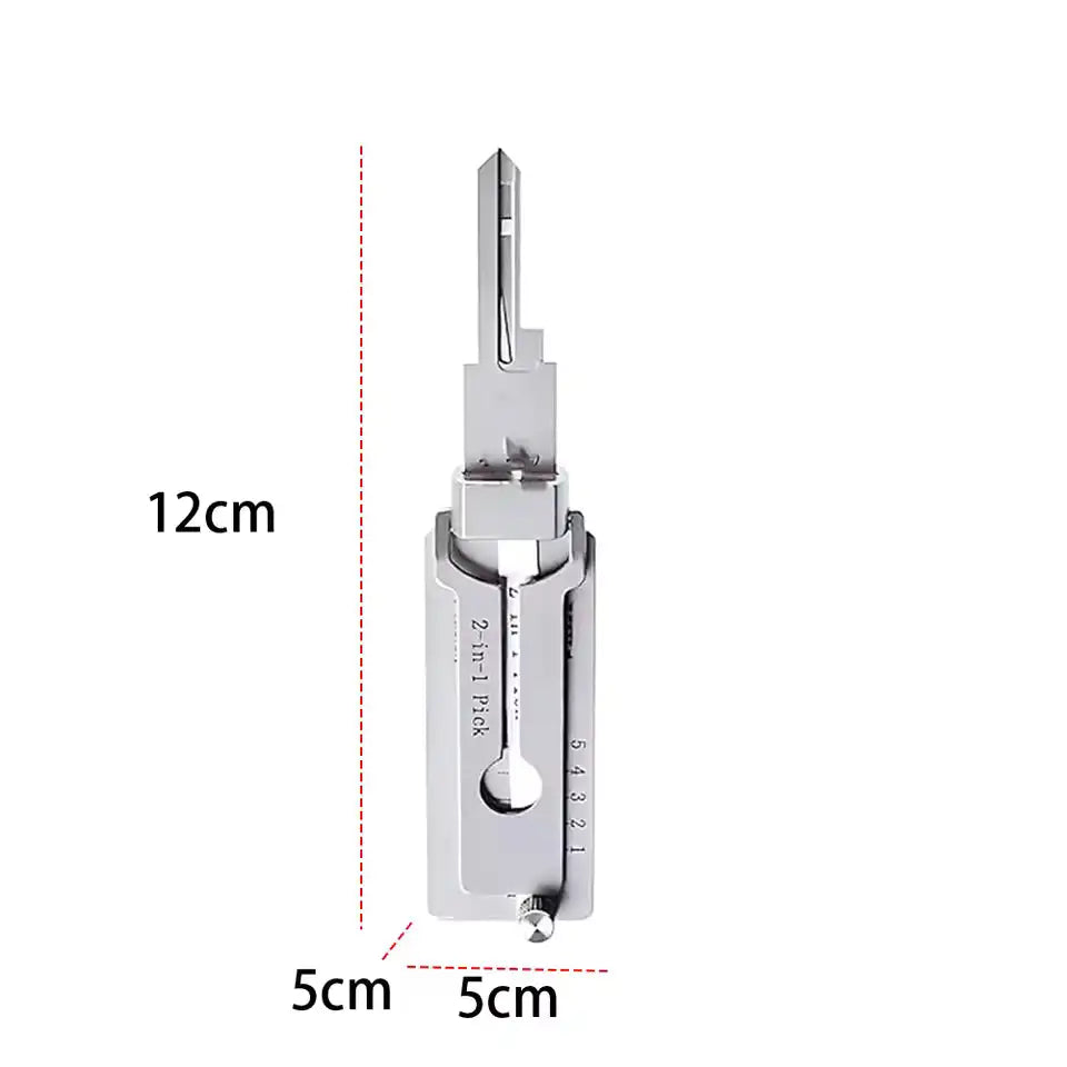UNLOCKR - Key Decoder (for double-sided and S-cut system locks)