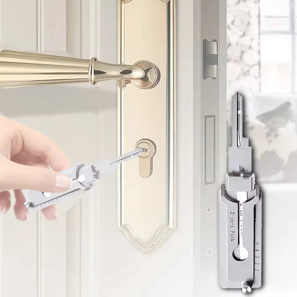 UNLOCKR - Key Decoder (for double-sided and S-cut system locks)