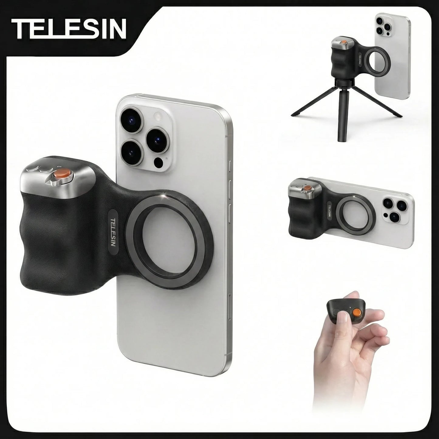 Telesin - Mobile Phone Camera Grip