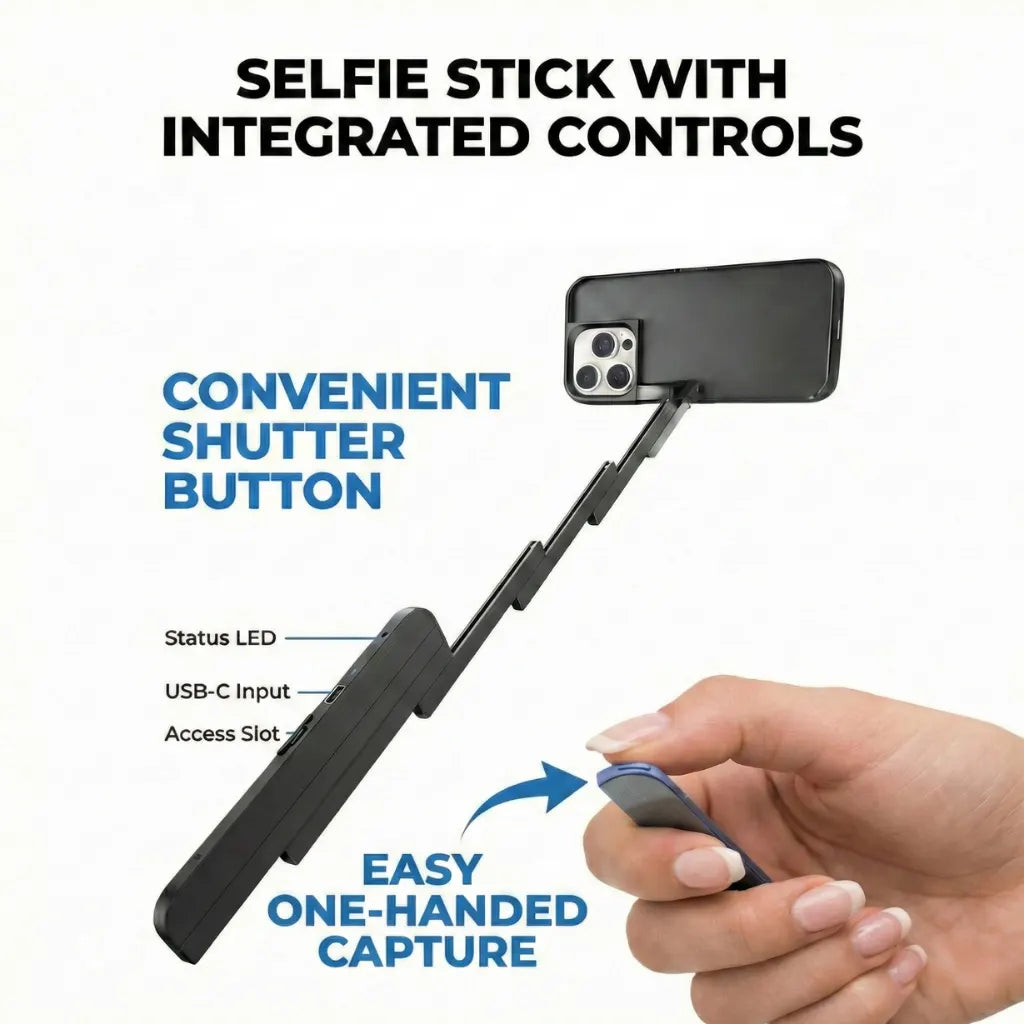 Stikly - 3-in-1 Vlogging Case