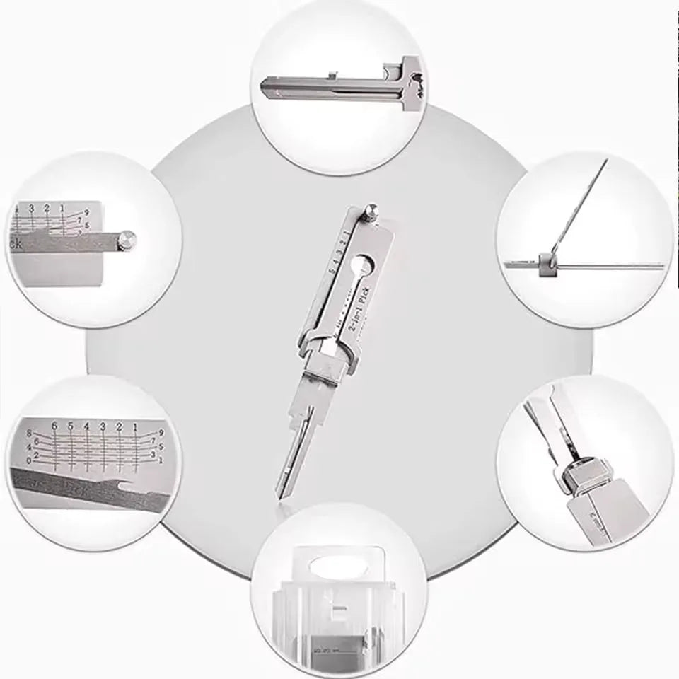 UNLOCKR - Key Decoder (for double-sided and S-cut system locks)